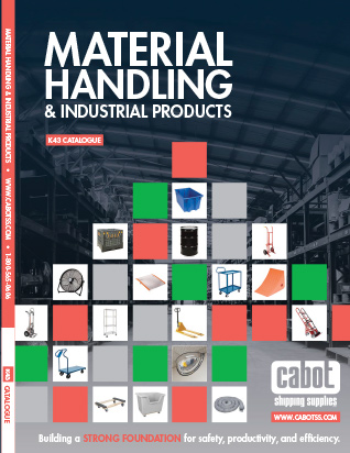 Cabot Shipping - K43 Material Handling and Industrial Products Catalog