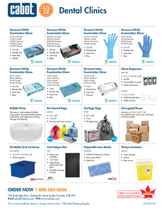 Cabot Shipping - Dental Clinics Flyer