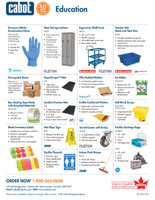 Cabot Shipping - Education Flyer