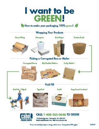 Cabot Shipping - Environmentally Friendly Products Flyer