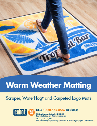 Cabot Shipping - M+A Warm Weather Matting Flyer