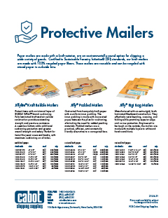 Cabot Shipping - Mailers Flyer