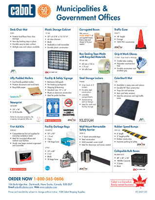 Cabot Shipping - Municipalities & Government Offices Flyer