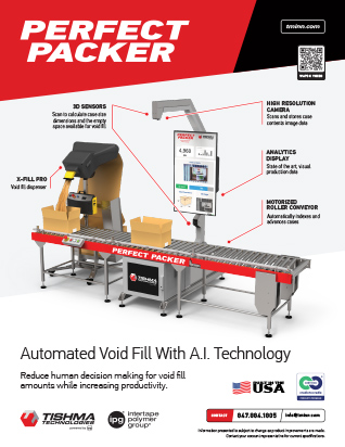 Cabot Shipping - Perfect Packer Automated Paper Void-Fill System