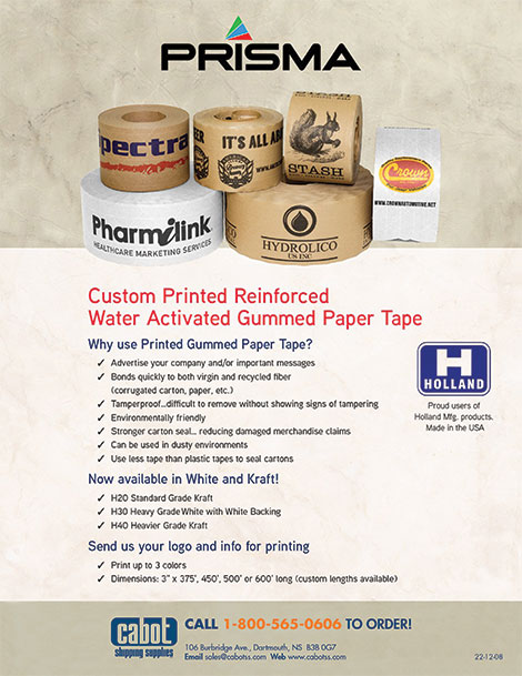 Custom Printed Paper Tape