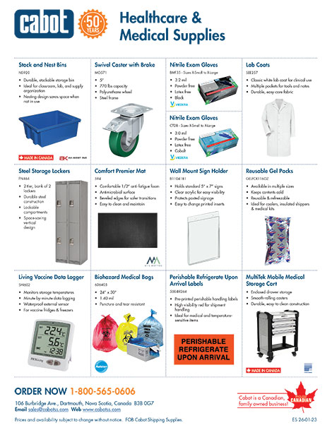 Healthcare and Medical Supplies Flyer