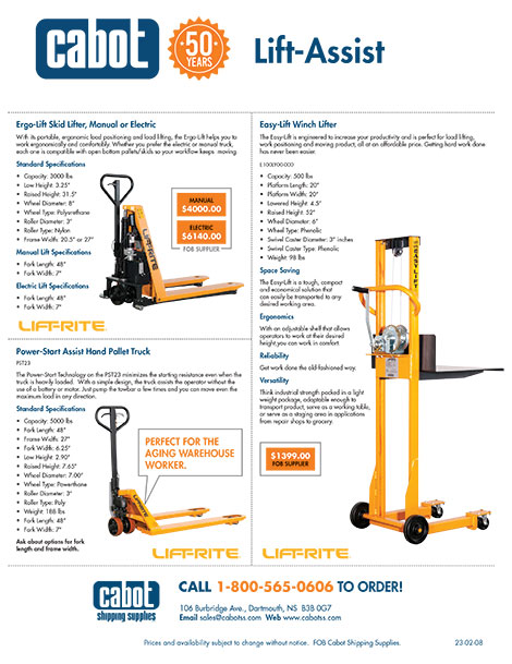 Lift-Rite Lift Assist Flyer