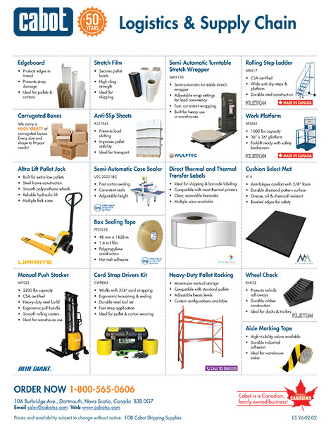 Logistics and Supply Chain Flyer