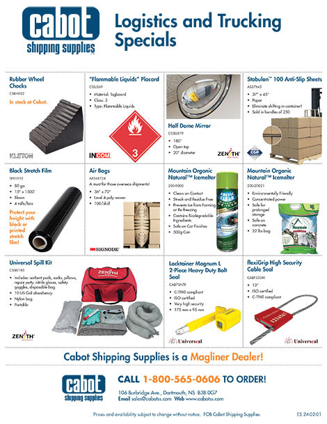 Logistics and Trucking Flyer