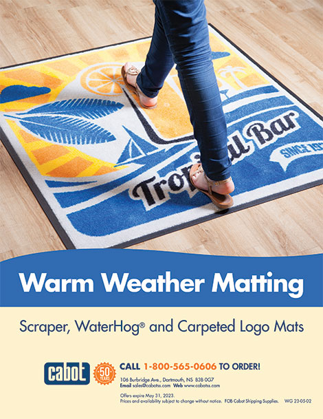 M+A Warm Weather Matting Flyer