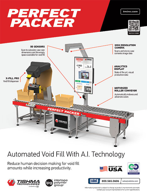 Perfect Packer Automated Paper Void-Fill System