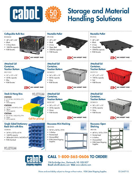 Storage and Material Handling Solutions Flyer