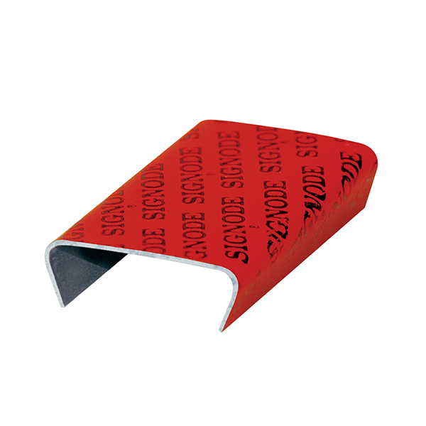 000500 - SEAL STEEL STRAP 1/2" SNAP-ON : 1/2”, open/snap-on, double notch 1000/case