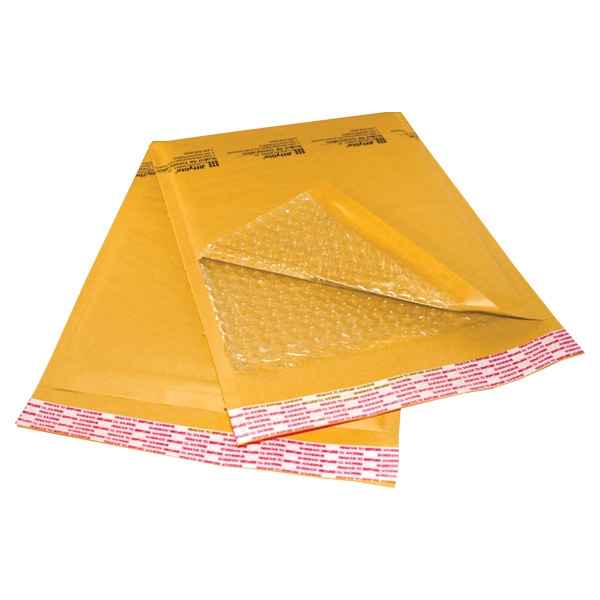 100018421 - MAILER JIFFY-LITE # 7 - 14 1/4" X 20" : 14.5" x 20", self-seal, gold kraft, 50/case