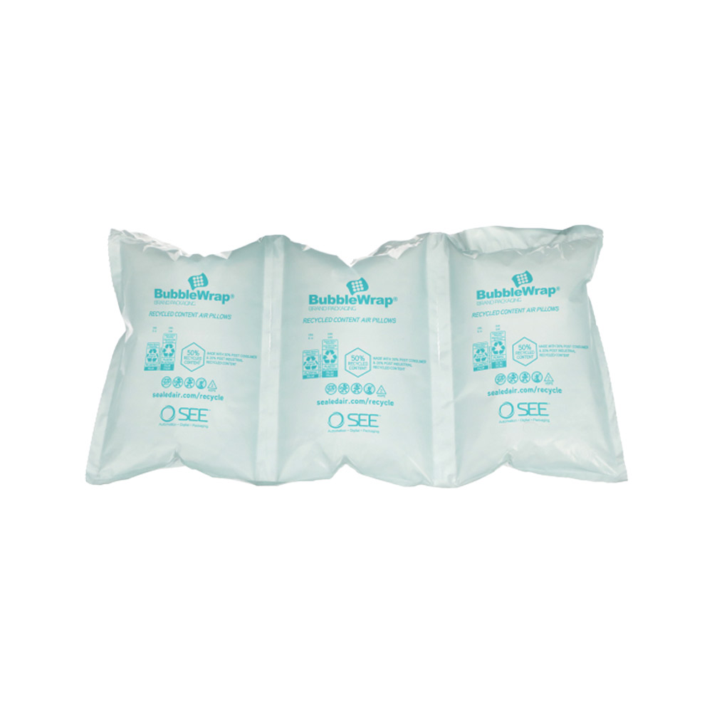 101225464 - AIR PILLOWS 8" X 8" X 4200' : 8" x 8" x 4200', recycled content