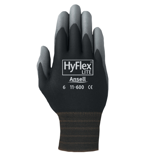 11-601 - Hyflex 11-601 Gloves : nylon, polyurethane, unlined
