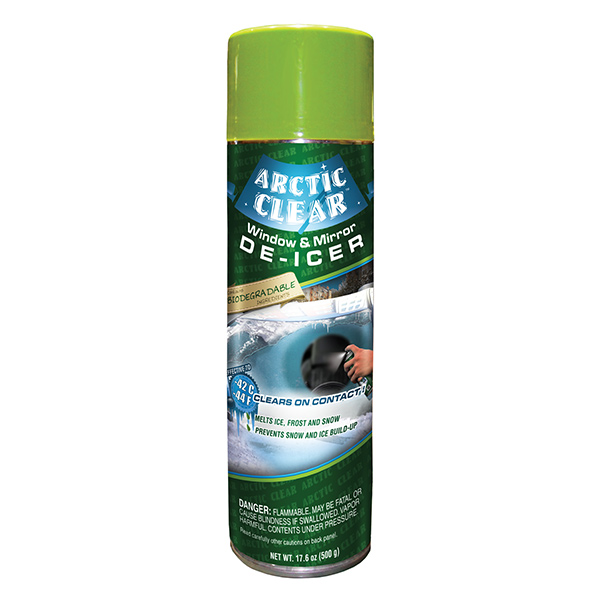 200-90000 - DEICER WINDOW & MIRROR : aerosol spray, 17.6 oz / 500 g, clear