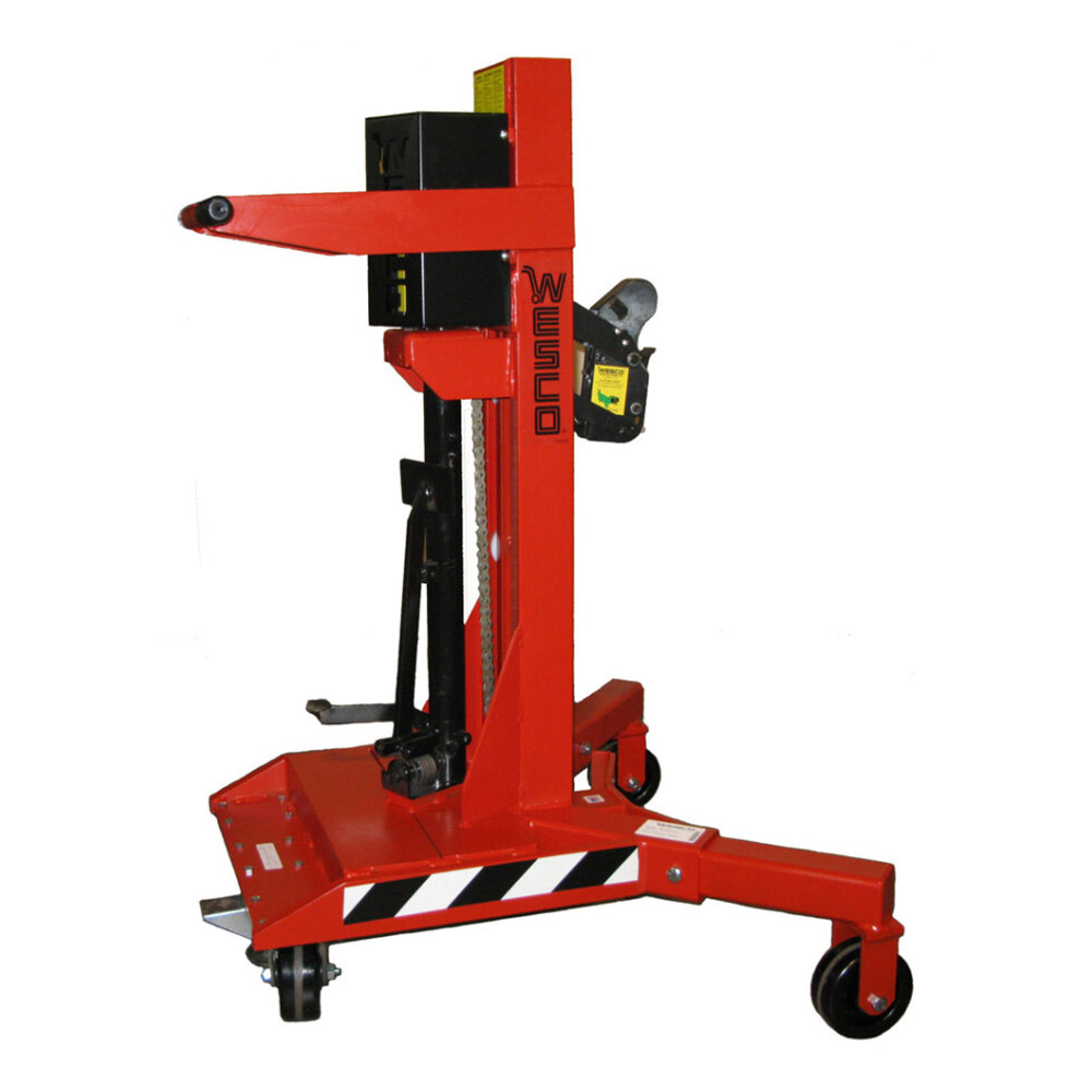 240150 - DRUM HANDLER ERGONOMIC : 650/1100 lbs capacity, for 30, 55 or 85 gallon drums, steel fiber and poly drums