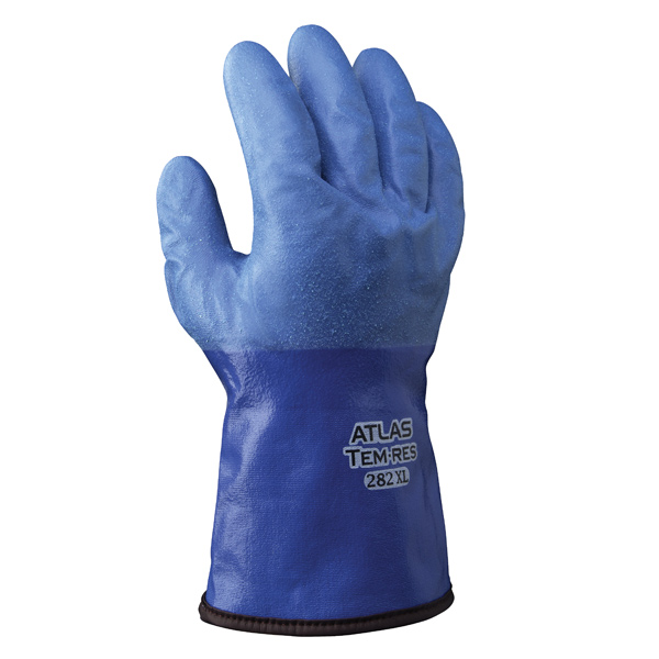282XXL-11 - GLOVES COATED PU 282 19 MIL 2XL : 2x-large (11), cold and liquid protection, 11" length, breathable, waterproof