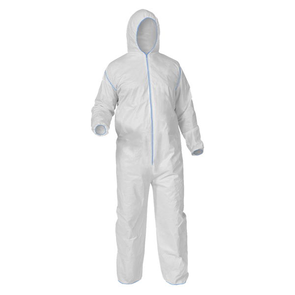 40-261-XL - COVERALLS X-LARGE COVER ME : X-large, white, 175 cm length