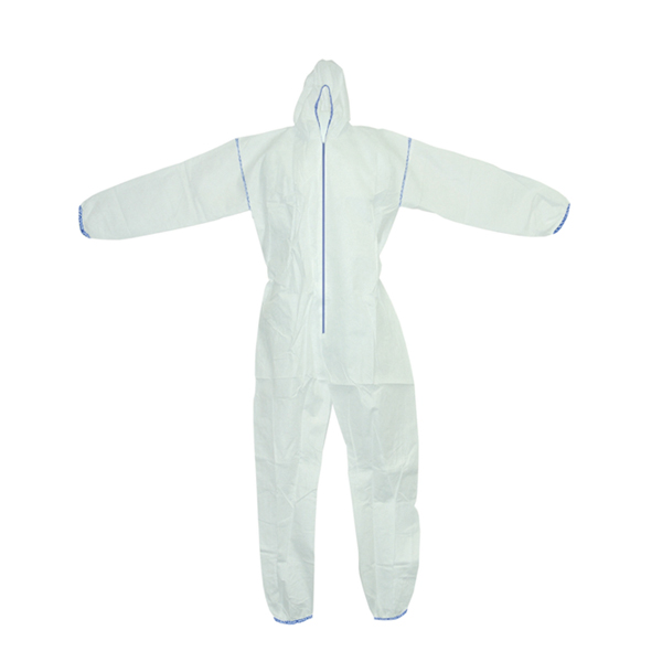44-140-2XL - COVERALLS POLY PROPELYNE WHITE : 2x-large, polypropylene, white