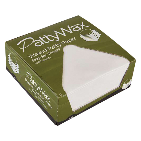 609500155 - PATTY PAPER 5.25" X 5.25" : 5.25" x 5.25", 1000 sheets/box