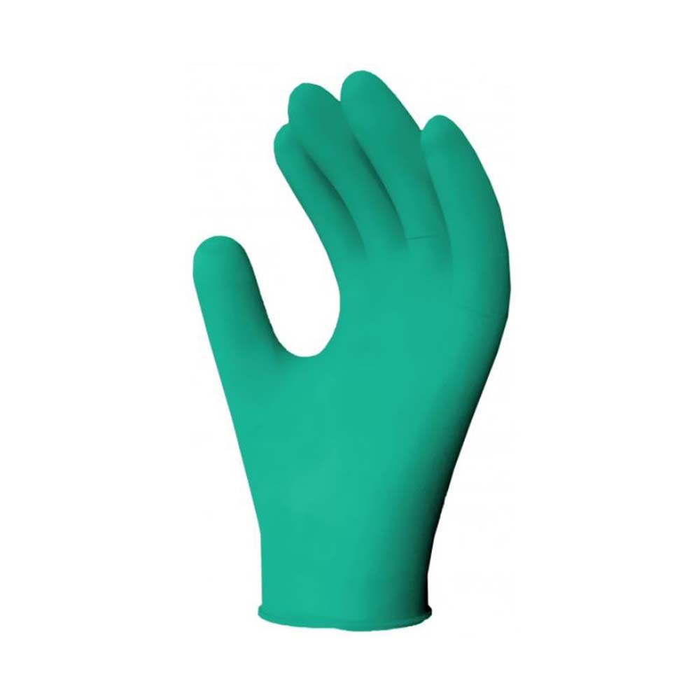 9XX - GLOVES NITRILE GREEN 5 Mil 1000/Cs : 5 mil, nitrile, powder free