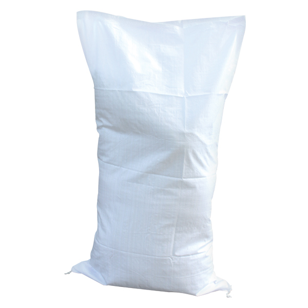 B0001327A - BAG WOVEN NYLON WHITE FEEDBAG : 22" x 40", woven nylon, white