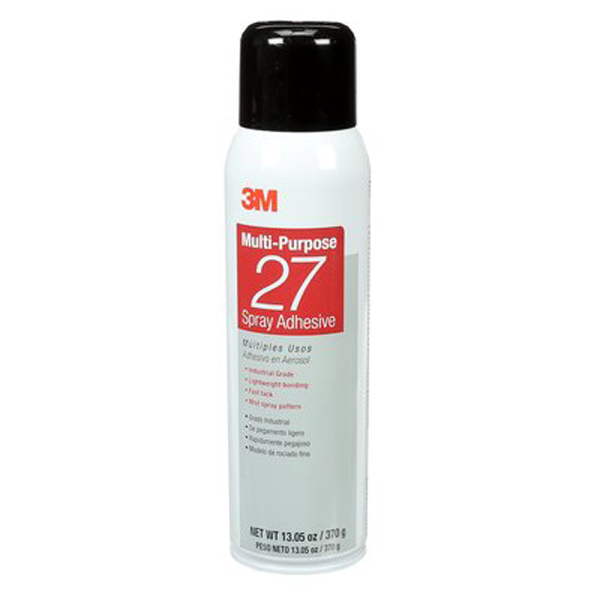 CSAF164 - ADHESIVE SPRAY MULTI-PURPOSE : 13.05 oz, Aerosol, Clear