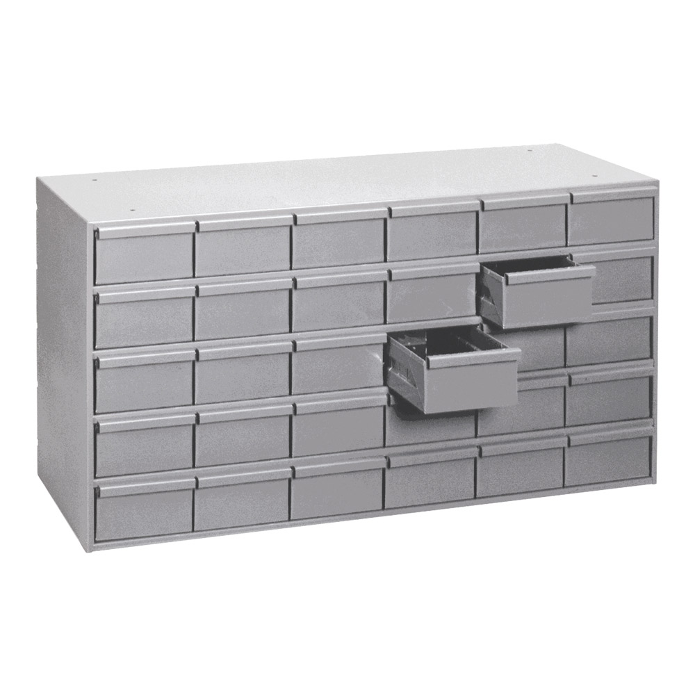 CSCA935 - CABINET INDUSTRIAL DRAWER : Grey, 33-3/4"W x 17-1/4"D x 21-1/8"H, 30 drawers