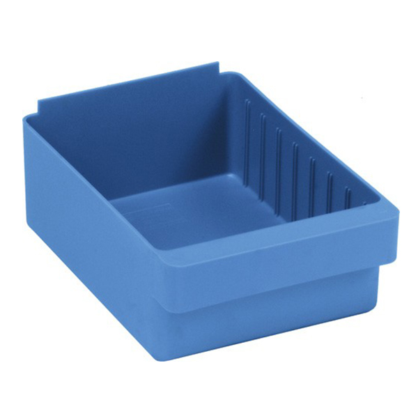 CSCE297 - EURO DRAWER BLUE : 8-3/8"W x 11-5/8"D x 4-5/8"H, blue, polystyrene