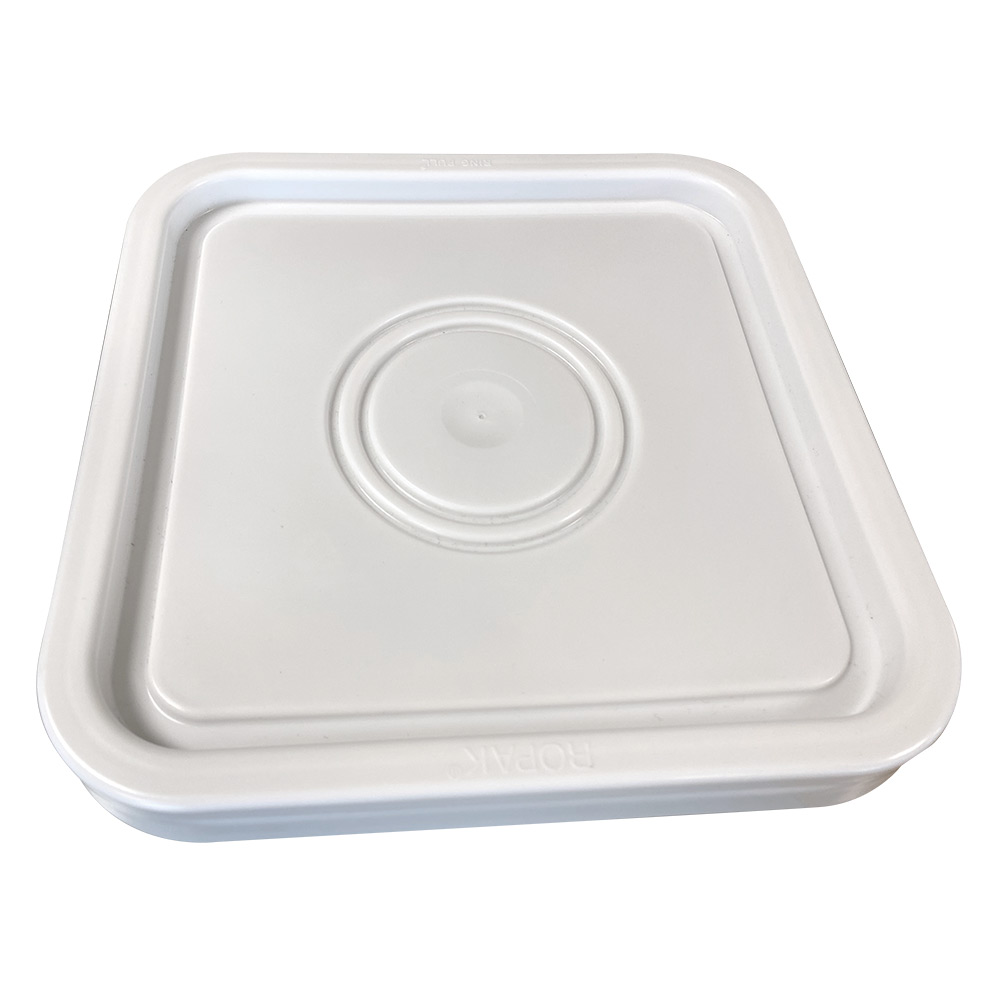 CSCF815 - LID FOR SQUARE PAILS PLASTIC : plastic, square, white