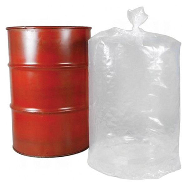 CSDC353 - DRUM LINER FLEXIBLE 55 GAL : 55 US gal capacity, 4mil, round bottom