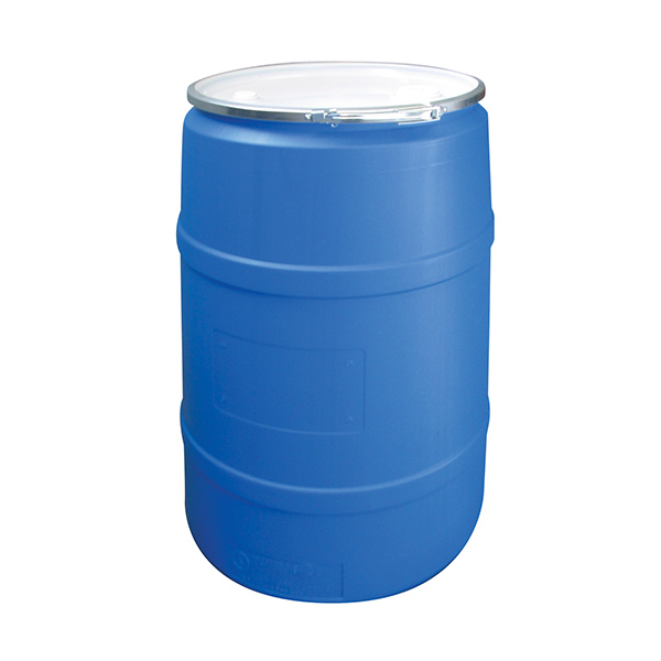 CSDC525 - DRUM POLYETHYLENE OPEN TOP : 55 gallons, blue, unlined, open top