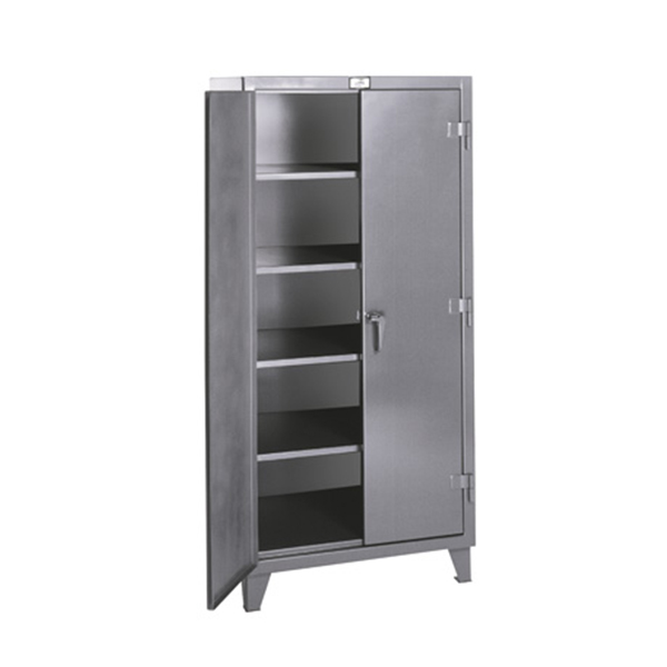 CSFG817 - CABINET ROUGH & TOUGH : steel, 4 shelves, 1200 lb. capacity, 48"W x 24"D x 72"H, 99-year warranty