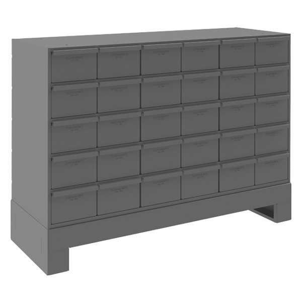 CSFI356 - CABINET INDUSTRIAL DRAWER : 12-1/4" x 34-1/8" x 26-7/8", 30 drawers, steel, 107 lbs