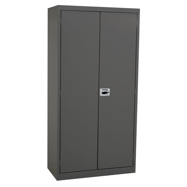 CSFJ884 - CABINET STORAGE DEEP HI-BOY : 24"D x 36"W x 72"H, 4 shelves, 150 lb. shelf capacity, charcoal colour