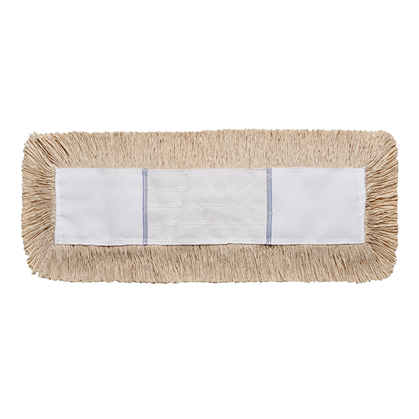 CSJM773 - MOP HEAD COTTON DUST SLIP ON : 48" x 5", slip-on, cotton