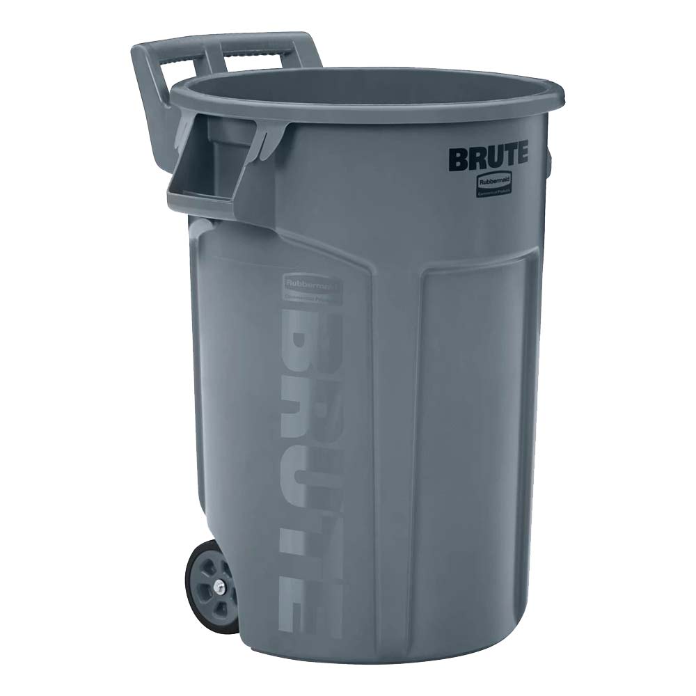CSJP120 - CONTAINER BRUTE VENTED WHEELED : 44 us gal capacity, plastic, grey
