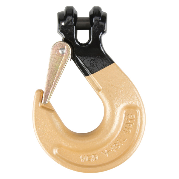 CSLU881 - SLING HOOK CLEVIS W/LATCH : 5700 lbs. working load limit, alloy steel