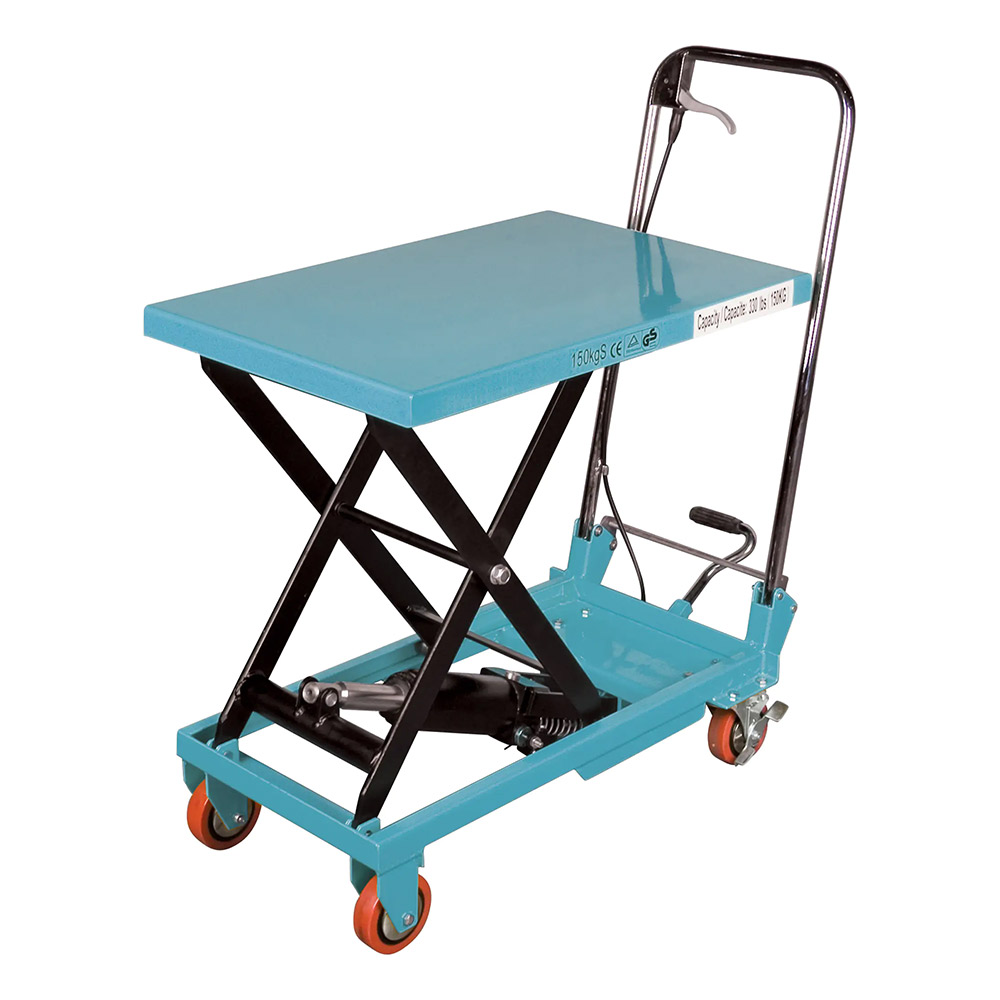 CSMJ518 - LIFT TABLE HYDRAULIC SCISSOR : Hydraulic, 330 lb. capacity, 29" height