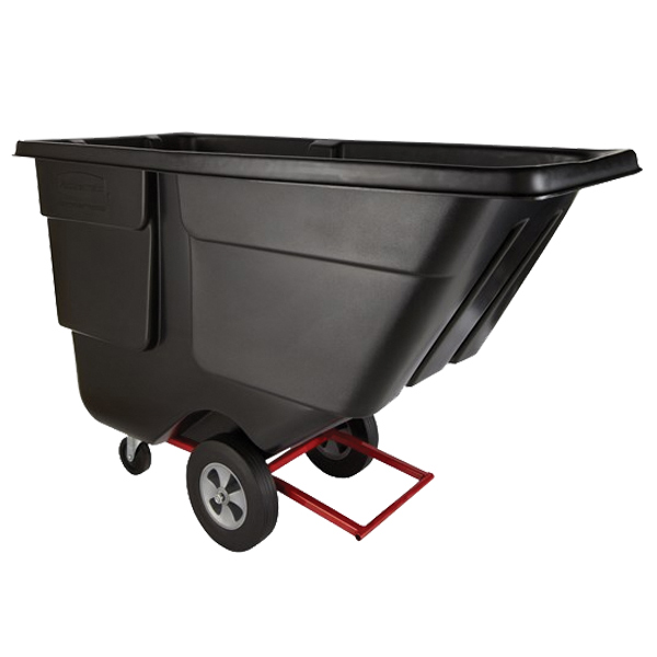 CSMK789 - TILT TRUCK 72.25" X 33.5" X 43.75" : 72.25" x 33.5" x 43.75", polyethylene, 111 lbs, 850 lbs loading capacity 