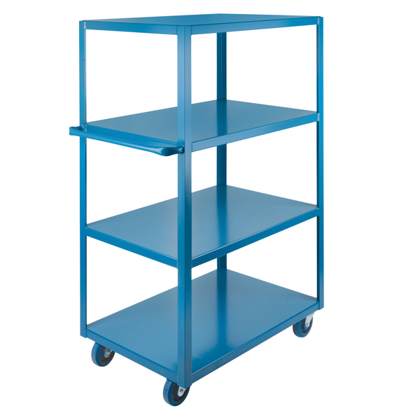 CSML093 - SHELF CART 24" X 48" X 48" 4 SHELF : 4 shelves, 48"D x 24"W x 48"H, 1200 lb. capacity