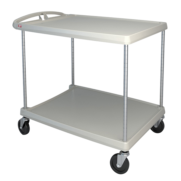 CSMN476 - CART UTILITY 26" X 36" : 400 lb. capacity, 2 shelves, 26"W x 36"D x 36-7/8"H