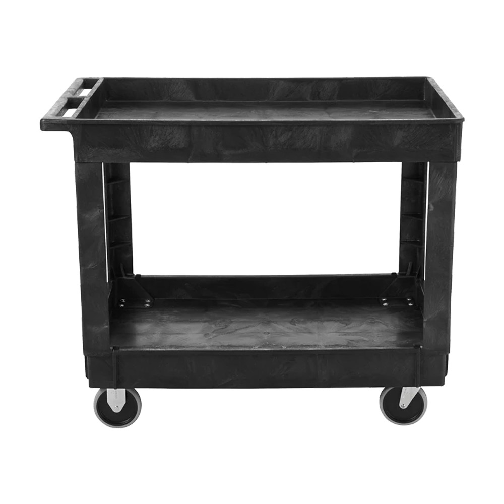 CSMN642 - UTILITY CART STRUCTURAL FOAM HD : 24" x 40" x 32-1/4", 2 tiers, 500 lbs capacity