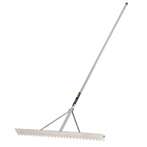 CSND114 - RAKE ASPHALT 36"W AL : blade width 36", aluminum, 82" straight handle, 5.66 lbs