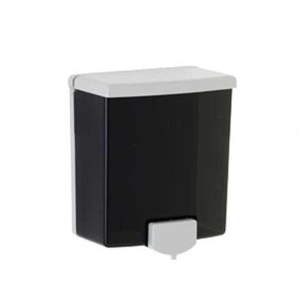 CSNG435 - DISPENSER SOAP SURFACE MOUNTED : 1200ml capacity, black and grey