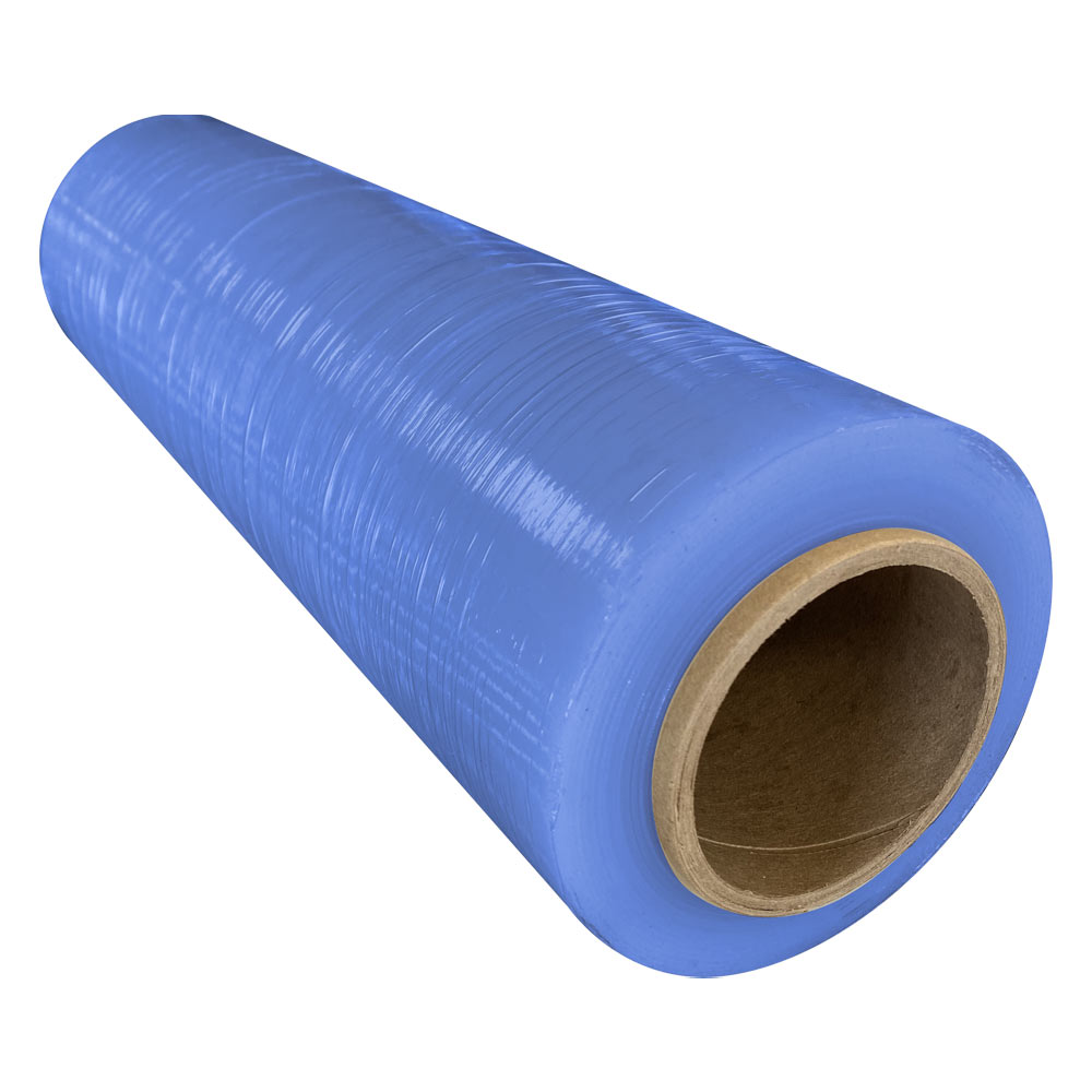 CSPA887 - STRETCH FILM 18" X 1000' 80 GA : 18" X 1000', 80 GA, blue