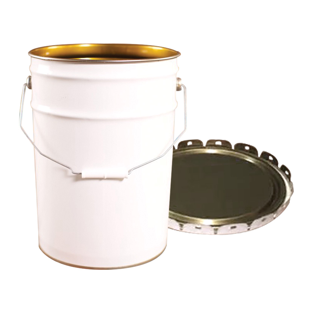 CSPF384 - PAIL 20 L WITH LID METAL : 20 liter, metal, lid included