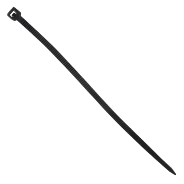 CSPF390 - CABLE TIES  8" BLACK : 8" length, black, 1000/bag